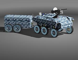Blue Unmanned Ground Vehicle
